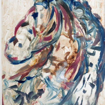 Estampas & grabados titulada "ocarrillo-azulejo.j…" por Ocarrillo, Obra de arte original