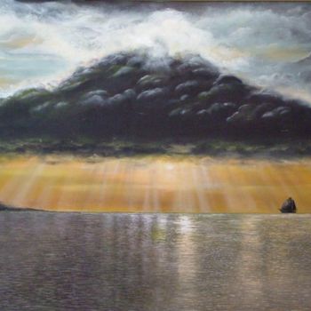 Pittura intitolato "SUNSET" da Mark, Opera d'arte originale