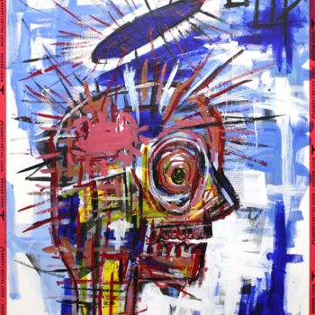 Pintura titulada "Free Mind" por 0xec6d0, Obra de arte original, Acrílico Montado en Bastidor de camilla de madera