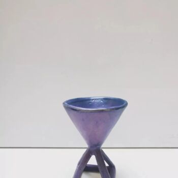 Sculpture titled "Petite tasse" by Melo Lu, Original Artwork, Ceramics