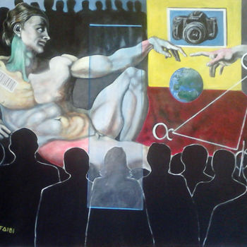 Pittura intitolato "Fermo immagine" da Giuseppe Taibi, Opera d'arte originale, Acrilico