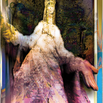 Arte digitale intitolato "Acid Queen" da 1personia, Opera d'arte originale, Lavoro digitale 2D