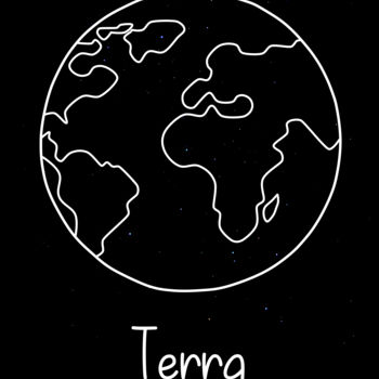 Digitale Kunst mit dem Titel "terra.jpg" von Victor Verissimo, Original-Kunstwerk, Digitale Malerei