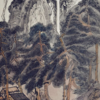 "SANS TITRE 044" başlıklı Tablo Yixiao Li tarafından, Orijinal sanat, Mürekkep