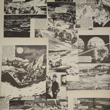 Kolaże zatytułowany „Collage " Aux Armes"” autorstwa Kobi, Oryginalna praca, Kolaże