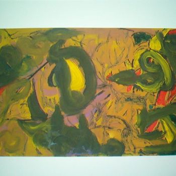 Painting titled "Mickey snake" by Hugo Sebastião Pedrosa Carneiro, Original Artwork