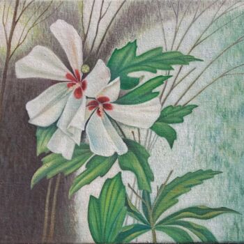 Картина под названием "Лесные цветы" - Tatyana Kiyashko, Подлинное произведение искусства, Масло