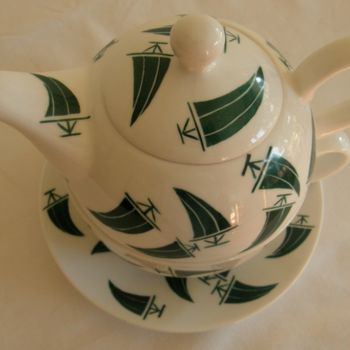 "Tea for One partiti…" başlıklı Artcraft Madeleine Golay tarafından, Orijinal sanat