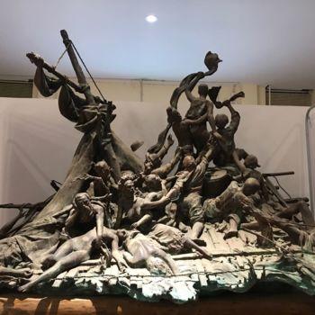 Escultura intitulada "《再见经典》" por Shuai Wang, Obras de arte originais, Bronze