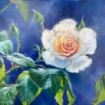 Картина под названием "Rose’s shine (Сияни…" - Svetlana Rumyantseva        (Светлана Румянцева), Подлинное произведение иску…