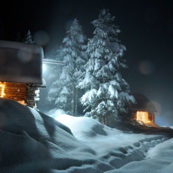 Fotografie mit dem Titel "Christmas" von Piotr Matiushkov, Original-Kunstwerk, Digitale Fotografie