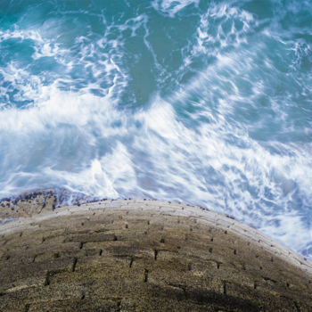 Fotografía titulada "ROMPEOLAS IX" por Nacho Cuesta, Obra de arte original, Fotografía no manipulada