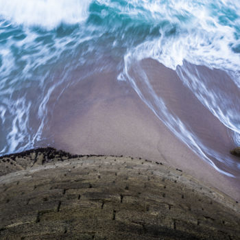 Fotografía titulada "ROMPEOLAS IV" por Nacho Cuesta, Obra de arte original, Fotografía no manipulada