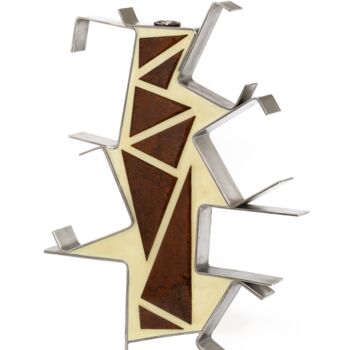"creare-giocare V1" başlıklı Heykel A-Design-A tarafından, Orijinal sanat, Paslanmaz Çelik