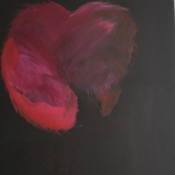 Painting titled "Broken heart" by Anastasia Dottai, Original Artwork, Acrylic