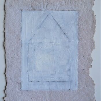 Картина под названием "House I" - Anna Jannack, Подлинное произведение искусства, Акрил