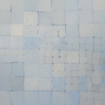 Peinture intitulée "Squares Mini VIII" par Anna Jannack, Œuvre d'art originale, Huile
