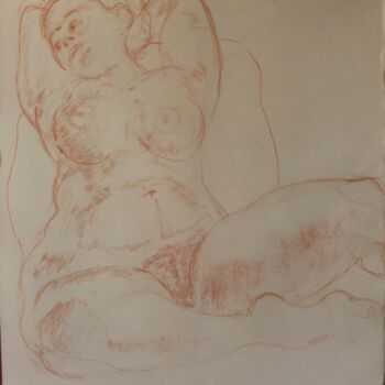 Drawing titled "LEA" by Alain Tardy-Joubert, Original Artwork