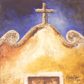 Pintura intitulada "Expressão 2     (Su…" por António Amaralgomes, Obras de arte originais, Pigmentos Montado em Cartão