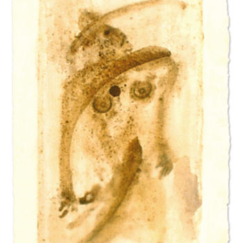 Pintura intitulada "Exímio     (Mariana…" por António Amaralgomes, Obras de arte originais, Pigmentos Montado em Cartão