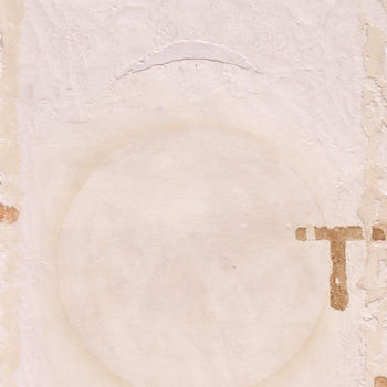 Pintura intitulada "Nevoeiro     (Maria…" por António Amaralgomes, Obras de arte originais, Pigmentos Montado em Cartão