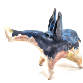 雕塑 标题为“PIGGY XXXVII” 由Aare Freimann, 原创艺术品, 陶瓷