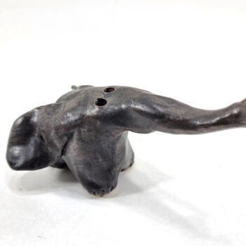 Sculpture titled "ELEPHANT XXXIV" by Aare Freimann, Original Artwork, Ceramics