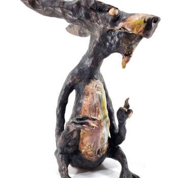 Sculpture titled "WALDEMAR XVI" by Aare Freimann, Original Artwork, Ceramics