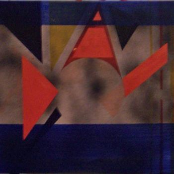 Painting titled "Geometric Shapes An…" by Paganson, Original Artwork