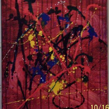 Painting titled "Graffiti Wall 2" by Paganson, Original Artwork