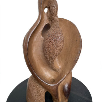 Sculpture titled "Reflection of Thoug…" by Aarti Gupta Bhadauria, Original Artwork, Terra cotta