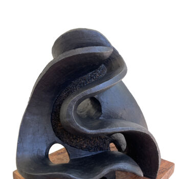 Sculpture titled "Wave of Emotions" by Aarti Gupta Bhadauria, Original Artwork, Terra cotta