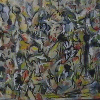 Painting titled "untitled" by Maged Abdel Fattah, Original Artwork