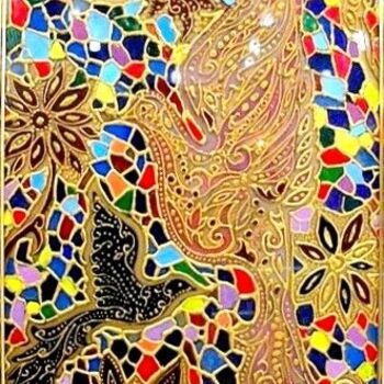 Malerei mit dem Titel "0845100001378199309…" von Abdelkrim Hamri, Original-Kunstwerk
