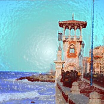 Цифровое искусство под названием "stanly bridge" - Abdelmonem Mohamed, Подлинное произведение искусства