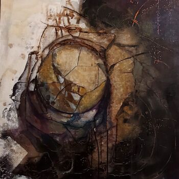 Peinture intitulée "Fragility" par Abdelouahed Ghanemi, Œuvre d'art originale, Acrylique