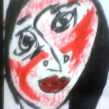 绘画 标题为“femme moulin rouge” 由Haimer, 原创艺术品