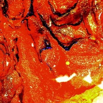 Arte digitale intitolato "Artwork Fluid Lava…" da Viperblood, Opera d'arte originale, Pittura digitale