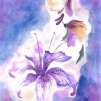 Painting titled "Flower Luxury" by Abhilasha Singh, Original Artwork