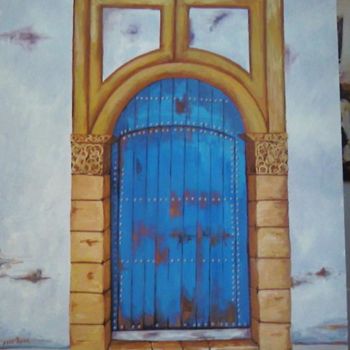 Peinture intitulée "PORTE.JPG" par Abouryad, Œuvre d'art originale