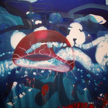 "jellyfish and life" başlıklı Tablo Önder Bora tarafından, Orijinal sanat