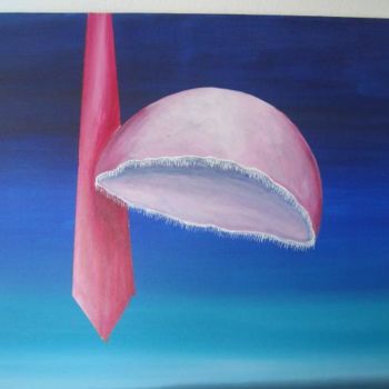 Pittura intitolato "jellyfish and life" da Önder Bora, Opera d'arte originale