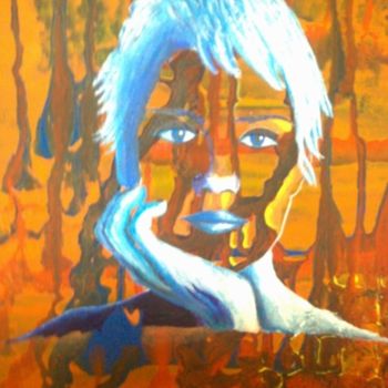 "woman" başlıklı Tablo Önder Bora tarafından, Orijinal sanat, Petrol