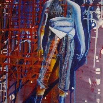 Painting titled "Matador" by Önder Bora, Original Artwork, Other