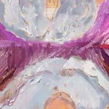 Pittura intitolato "Purple luminosity D…" da Urszula Zajkowska, Opera d'arte originale