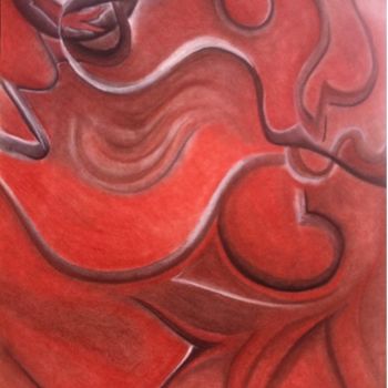 "Violoncelle dans un…" başlıklı Resim Abygala tarafından, Orijinal sanat, Pastel