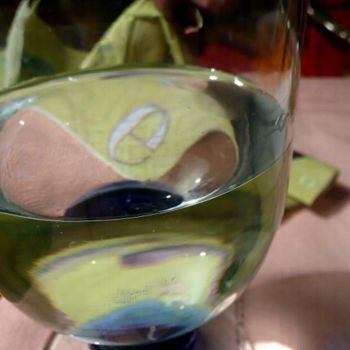 Photography titled "le verre de vin" by Ariane Canta-Brejnik, Original Artwork