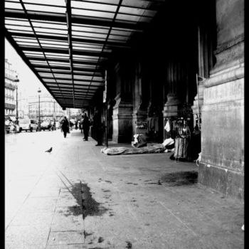 Photography titled "Scène à la gare du…" by Acb, Original Artwork