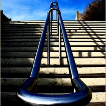 Photographie intitulée "L'escalier" par Acb, Œuvre d'art originale