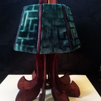 Художественная композиция под названием "Настольная лампа" - Acheron Hock, Подлинное произведение искусства, Светильник